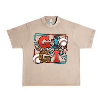French Oak Baseball gigi leopard frame Urban Heavy Tee - LillyAllenDesigns