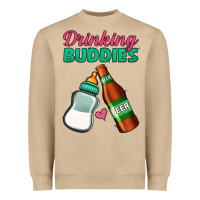 Mushroom Drinking Buddies Heavyweight Sweatshirt - Jasminsmagicworld