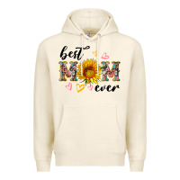 Tofu best mom ever with sunflower Premium Hoodie - Artiststas