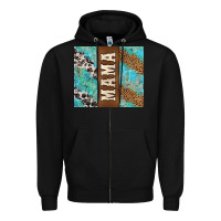 Black western mama Zipper Hoodie - Jasminsmagicworld
