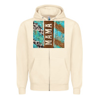 Sandshell western mama Zipper Hoodie - Jasminsmagicworld