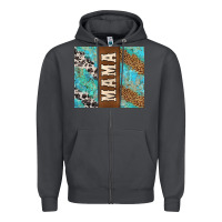Smoke western mama Zipper Hoodie - Jasminsmagicworld
