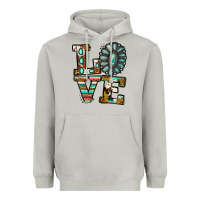 Moon Dust turquoise serape love Heavyweight Hoodie - Jasminsmagicworld