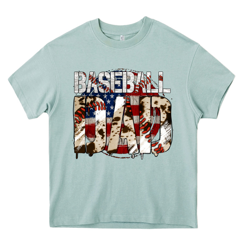 Baseball Dad Heavy Core Tee by Jasminsmagicworld | Teevron