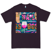 Plum nail boss money hand and wine with gemstone leopard and zebra seamless Premium Tee - BundleAndBundleShop