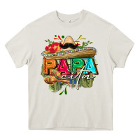 Cream Papacita Heavy Core Tee - FaDigitalArtStudio
