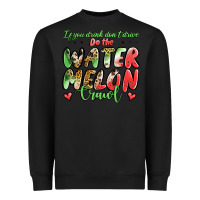 Black Watermelon Crawl Heavyweight Sweatshirt - Jasminsmagicworld