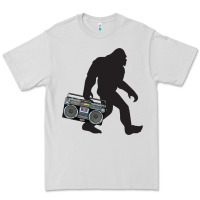 Dove Grey bigfoot beatbox boom box retro   bigfoot boom box Premium Tee - DesigneFamous