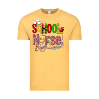Vintage Mustard School Nurse Vintage Tee - LillyAllenDesigns