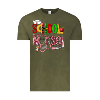 Vintage Olive School Nurse Vintage Tee - LillyAllenDesigns