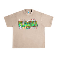 French Oak plasma lab Urban Heavy Tee - CowhideDigitalArt
