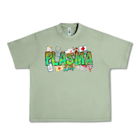 Oil Green plasma lab Urban Heavy Tee - CowhideDigitalArt