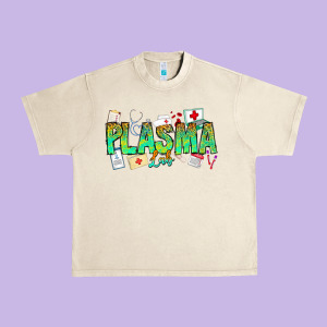 Plasma Lab Urban Heavy Tee Designed By Cowhidedigitalart