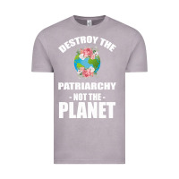 Vintage Zinc Destroy the patriarchy not the planet Vintage Tee - Bettercallsaul