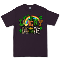 Plum lucky mom St. Patricks Day Premium Tee - FaDigitalArtStudio