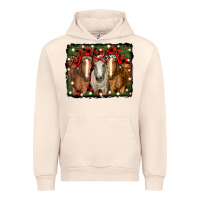 Sandshell Christmas horses Urban Hoodie - RanaPortraitStore