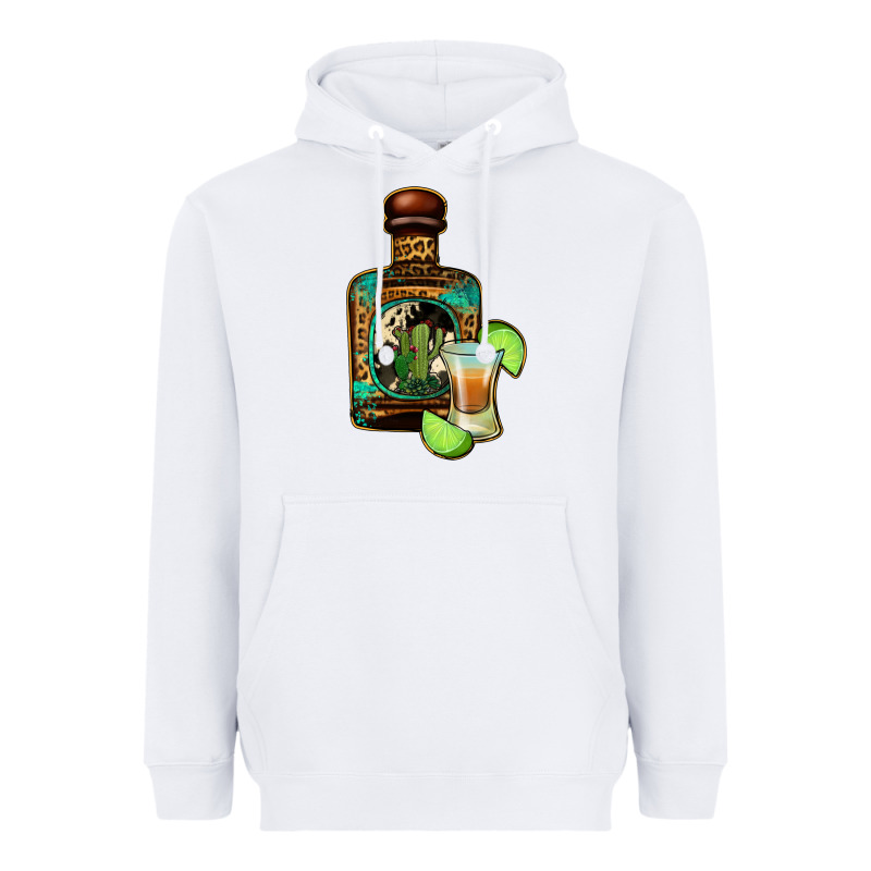 Tequila Bottle Heavyweight Hoodie by Jasminsmagicworld | Teevron