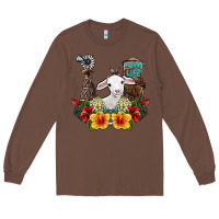Chestnut farm life sheep Long Sleeve Tee - SublimationCraftShop
