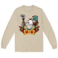 Mushroom farm life sheep Long Sleeve Tee - SublimationCraftShop