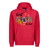 Cardinal best mom ever with cow Premium Hoodie - Artiststas