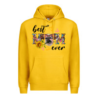 Lemon best mom ever with cow Premium Hoodie - Artiststas