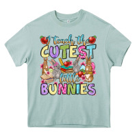 Arona Easter Day I teach the cutest little bunnies Heavy Core Tee - OliviaCreatesArt