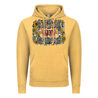 Vintage Mustard mom of girls Vintage Hoodie - RacoonDesign