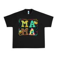 Black School bus driver mama Mother's day Urban Heavy Tee - LillyAllenDesigns