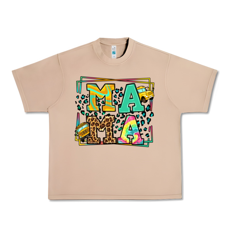 School Bus Driver Mama Mother's Day Urban Heavy Tee by LillyAllenDesigns | Teevron