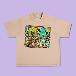 School Bus Driver Mama Mother's Day Urban Heavy Tee Designed By Lillyallendesigns