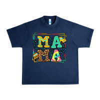 Navy School bus driver mama Mother's day Urban Heavy Tee - LillyAllenDesigns