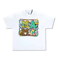 White School bus driver mama Mother's day Urban Heavy Tee - LillyAllenDesigns