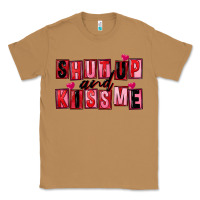 Toasted Coconut Shut up and kiss me Classic Tee - FaDigitalArtStudio