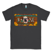 Smoke western heifer mom with sunflowers and turquoise license plate Classic Tee - Artiststas