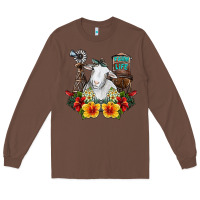 Chestnut farm life sheep Long Sleeve Tee - SublimationCraftShop