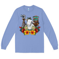 Colony Blue farm life sheep Long Sleeve Tee - SublimationCraftShop