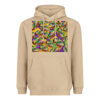 Mushroom mardi gras king cake Heavyweight Hoodie - RanaPortraitStore