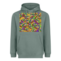 Sage mardi gras king cake Heavyweight Hoodie - RanaPortraitStore
