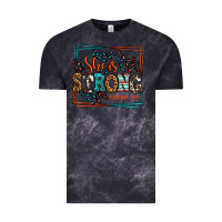 Cloud Black She is strong proverbs 31:25 Vintage Tee - LillyAllenDesigns