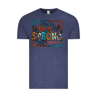Vintage Denim She is strong proverbs 31:25 Vintage Tee - LillyAllenDesigns
