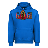 Cobalt Gigi Lady Of Guadalupe Urban Hoodie - Jasminsmagicworld