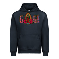 Navy Gigi Lady Of Guadalupe Urban Hoodie - Jasminsmagicworld