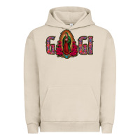 Pigment French Oak Gigi Lady Of Guadalupe Urban Hoodie - Jasminsmagicworld