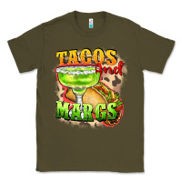 Army Green Tacos and margs Classic Tee - FaDigitalArtStudio