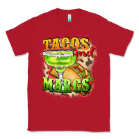 Red Tacos and margs Classic Tee - FaDigitalArtStudio
