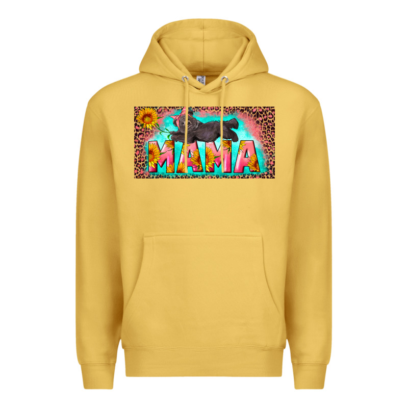 Mama With Baby Bear And Leopard License Plate Premium Hoodie by Artiststas | Teevron
