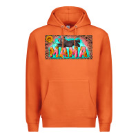 Carrot mama with baby bear and leopard license plate Premium Hoodie - Artiststas