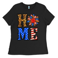 Black 4th of july home Ladies Tee - BundleAndBundleShop