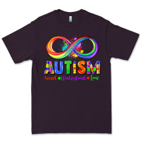 Plum Autism accept understand love Premium Tee - FaDigitalArtStudio