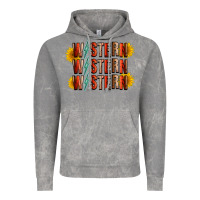 Cloud Rock western sunflower Vintage Hoodie - RacoonDesign